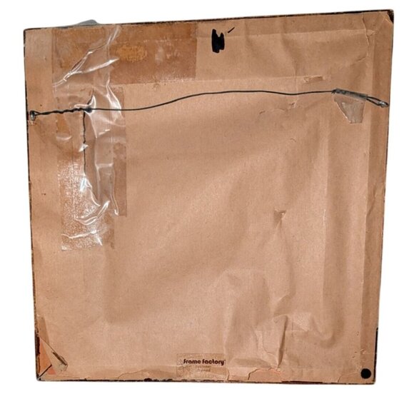 Vintage WonderArt "Foliage" Framed Needlepoint Fall Maple leaf Halloween - Picture 2 of 16